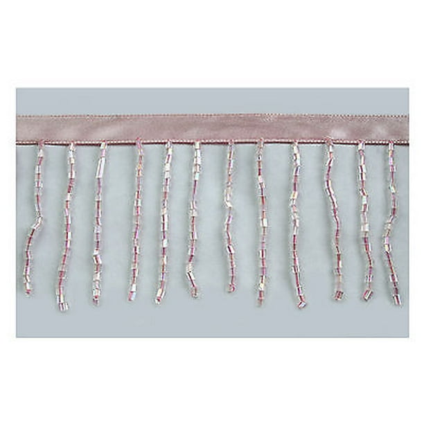 Pink Beaded Trim Pink Beaded Trim